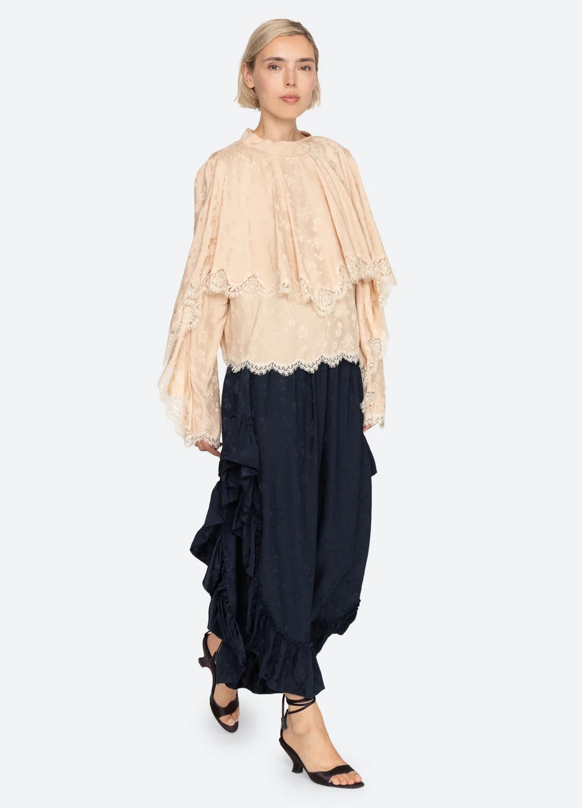Shay Lace Ruffle Pants
