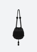 Carlotta Embroidered Pouch BLACK