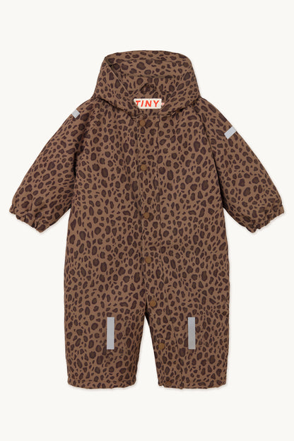 Animal Print Snow One-Piece MOCHA