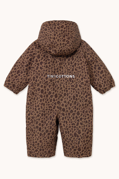 Animal Print Snow One-Piece MOCHA