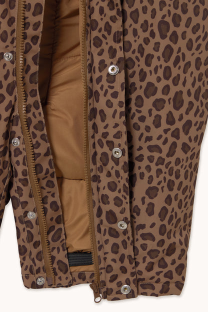 Animal Print Snow One-Piece MOCHA