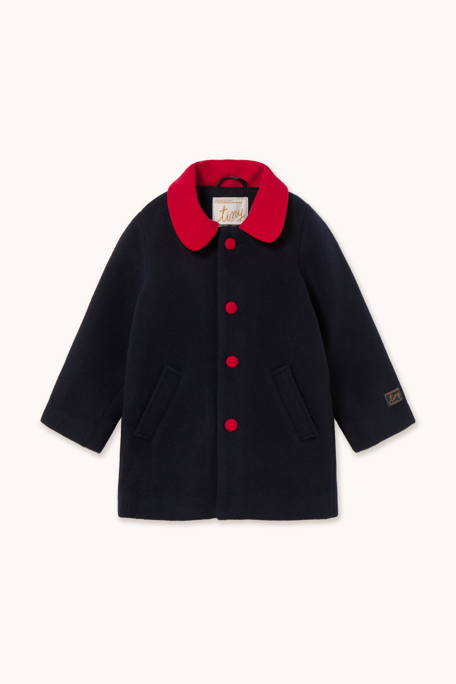Wool Coat INK BLUE