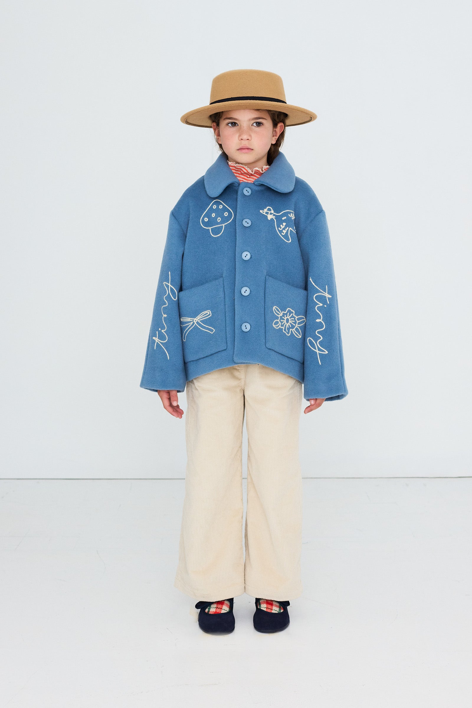 Wool Jacket DENIM BLUE