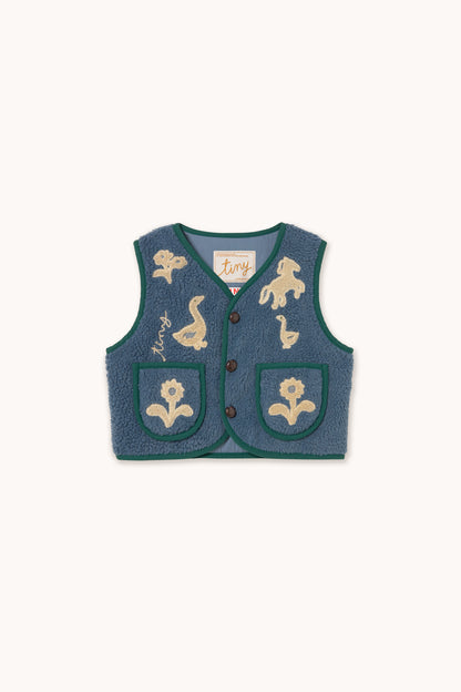 Sherpa Vest STONE