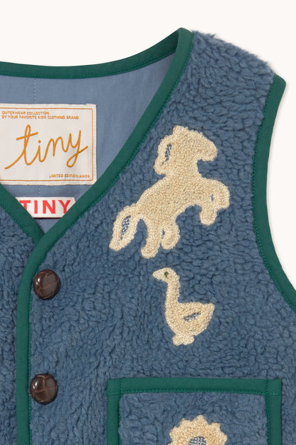 Sherpa Vest STONE