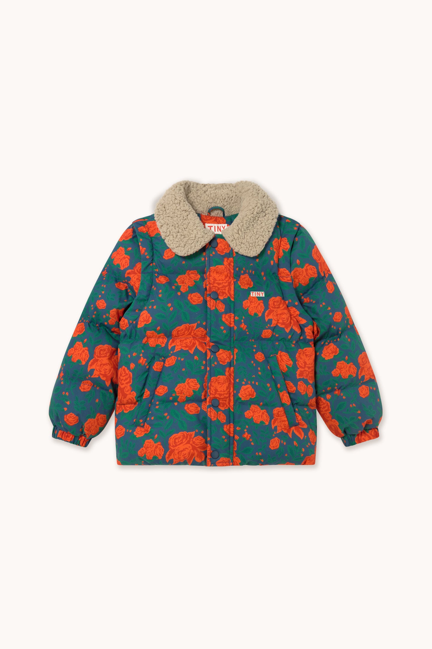 Roses Short Padded Jacket
