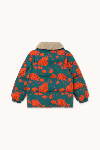 Roses Short Padded Jacket LIGHT NAVY