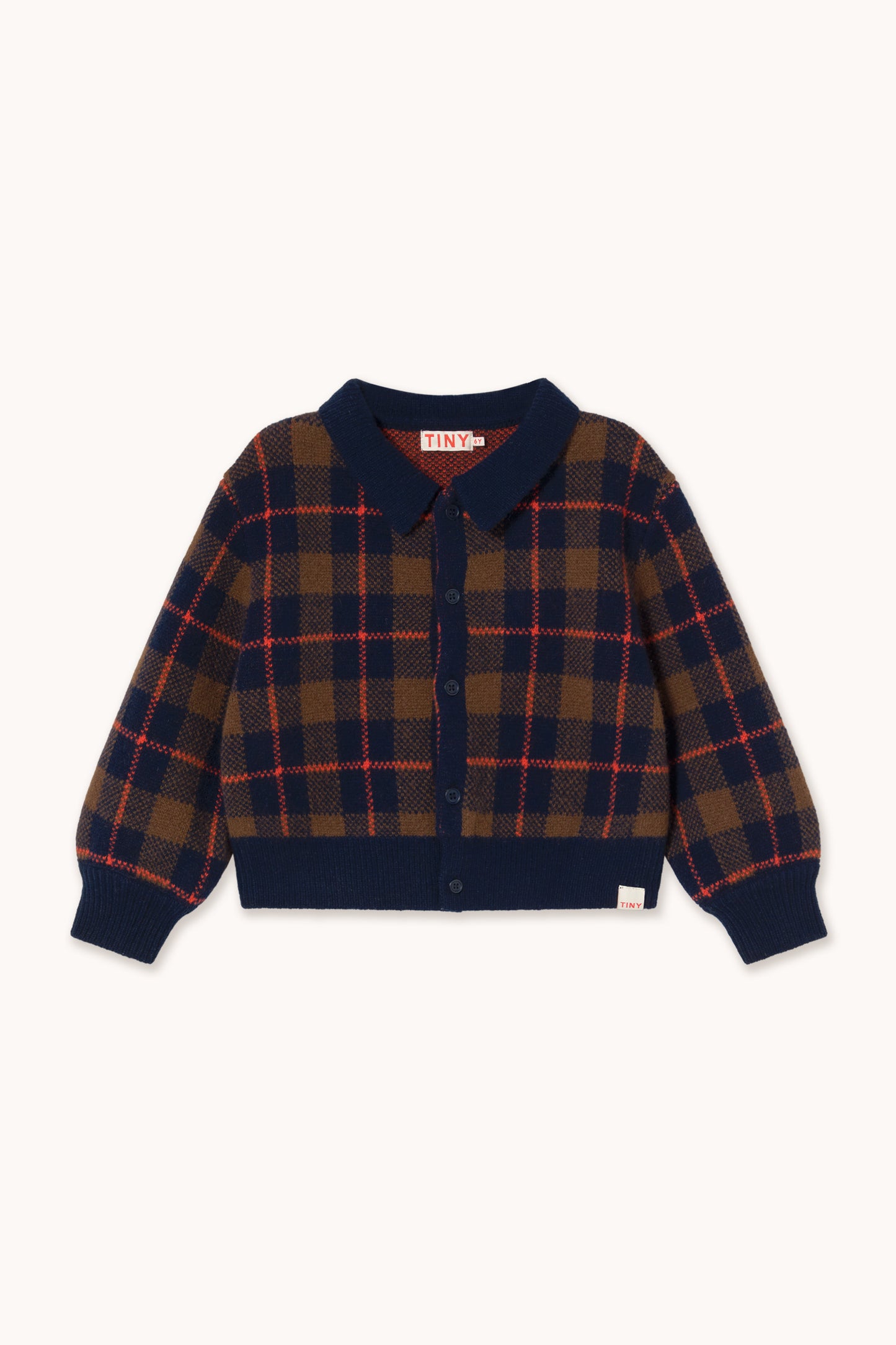 Check Cardigan