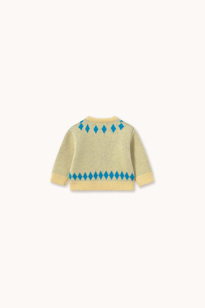 Brown Dogs Baby Cardigan DUSTY YELLOW