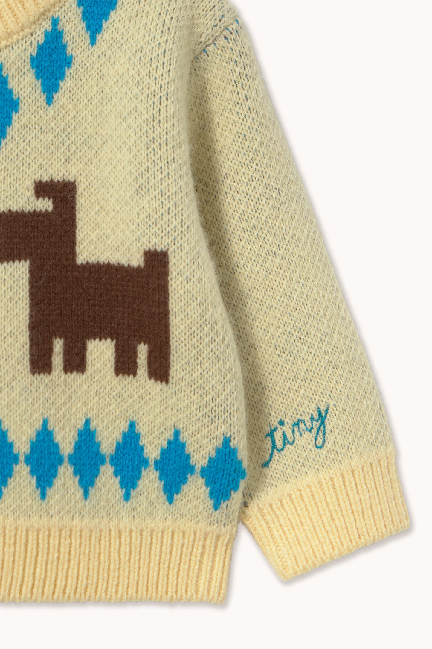 Brown Dogs Baby Cardigan