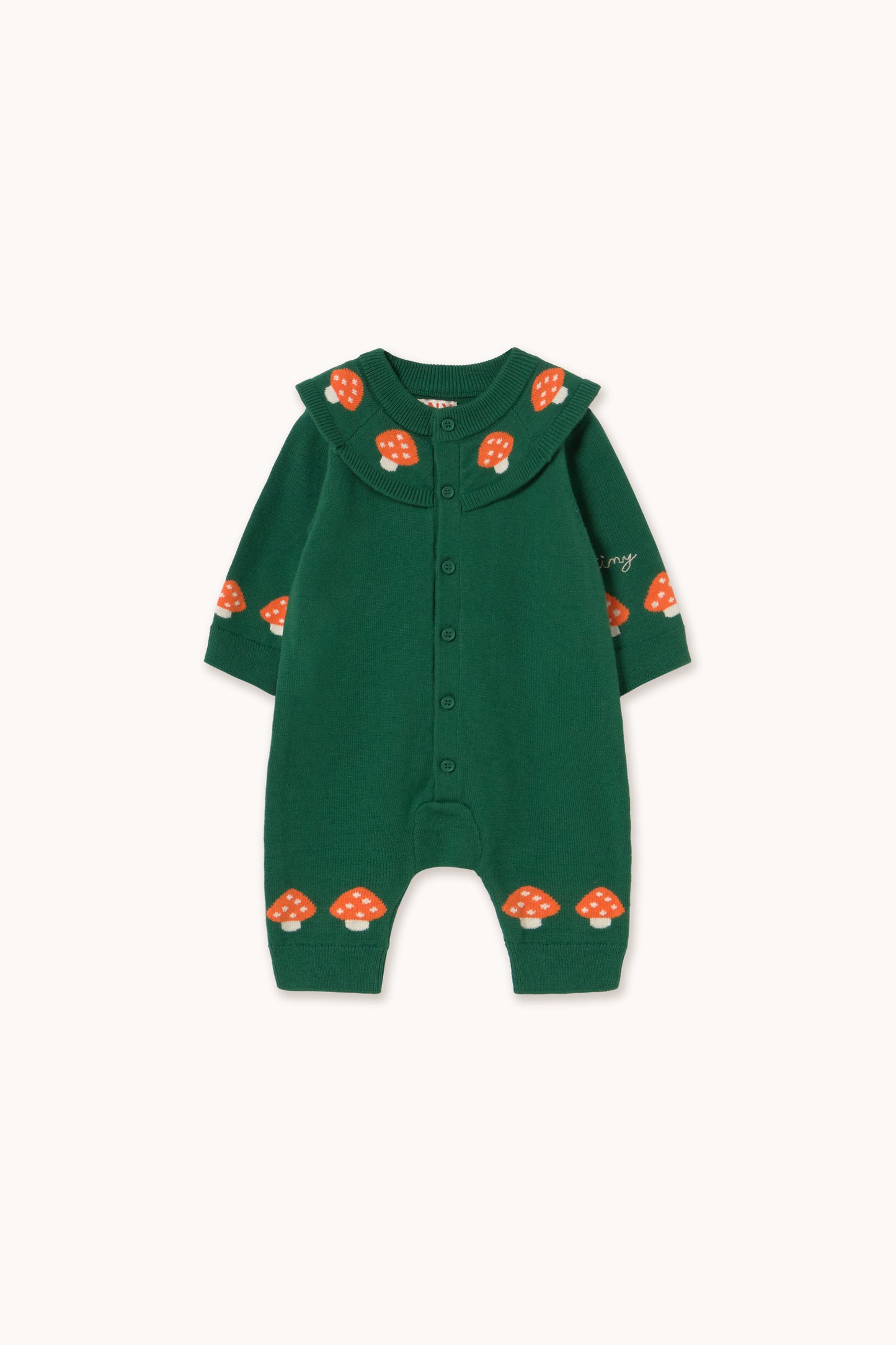 Tiny Mushrooms True Knit One-Piece