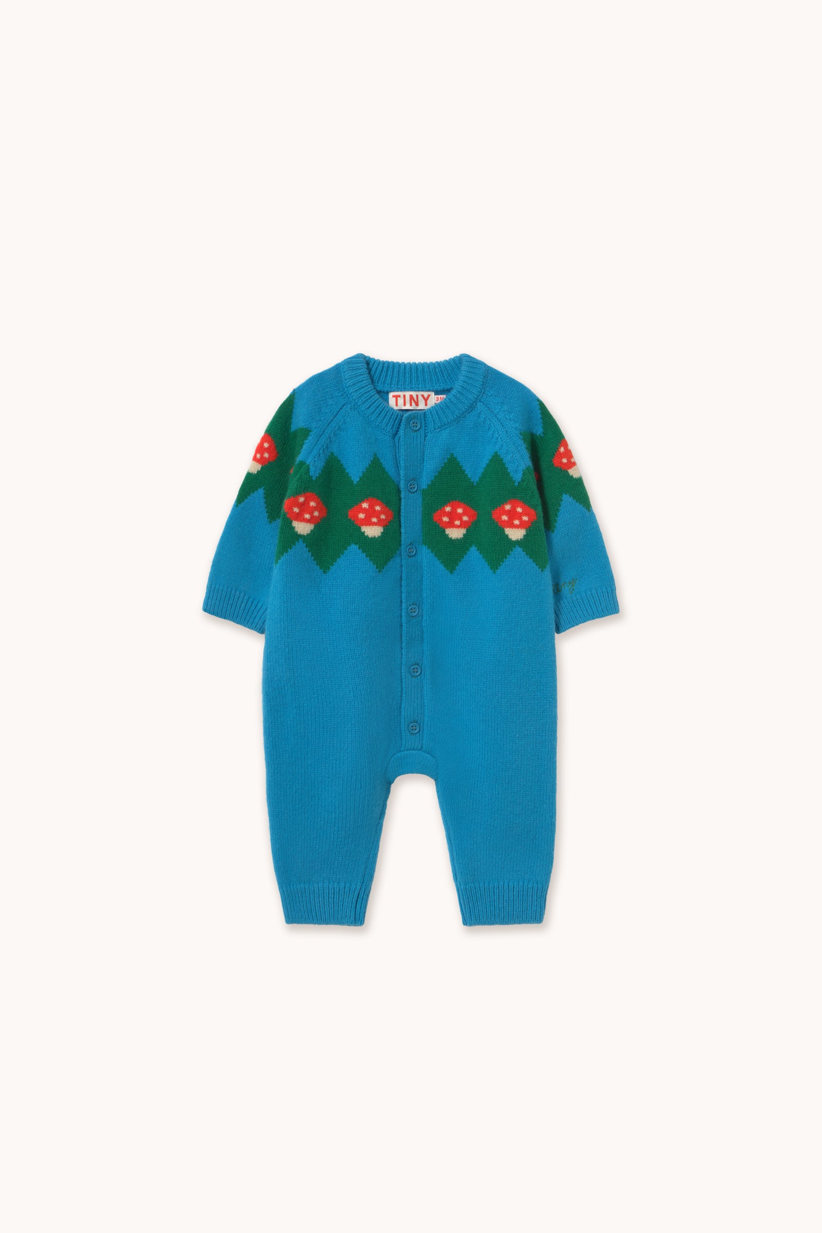 Triangle Mushrooms One-Piece BLUE