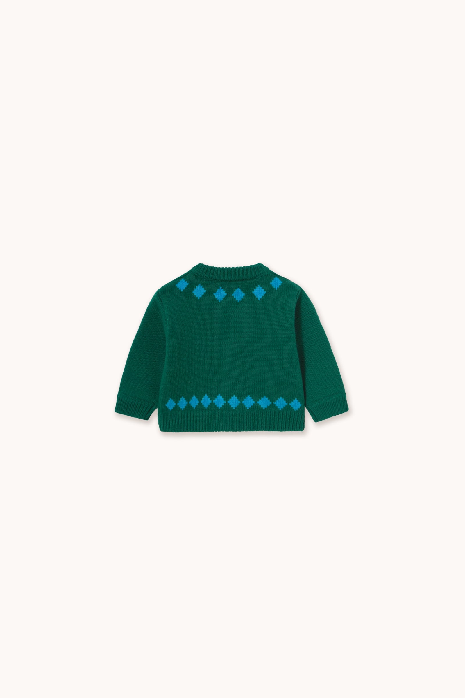 Vanilla Geese Baby Cardigan DARK GREEN