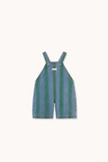 Retro Stripes Baby Denim Dungaree DENIM MEDIUM WASH