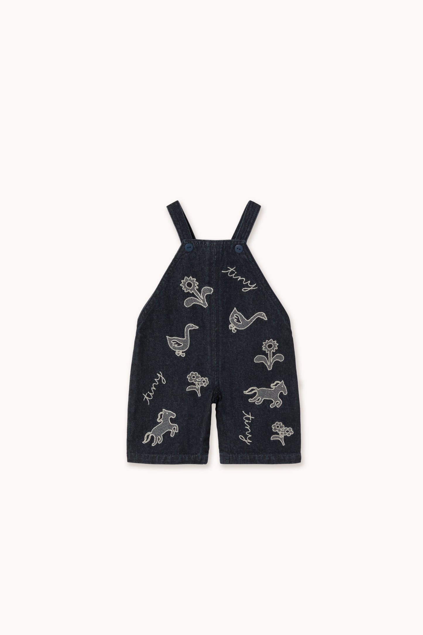 Horses & Flowers Dungaree Baby