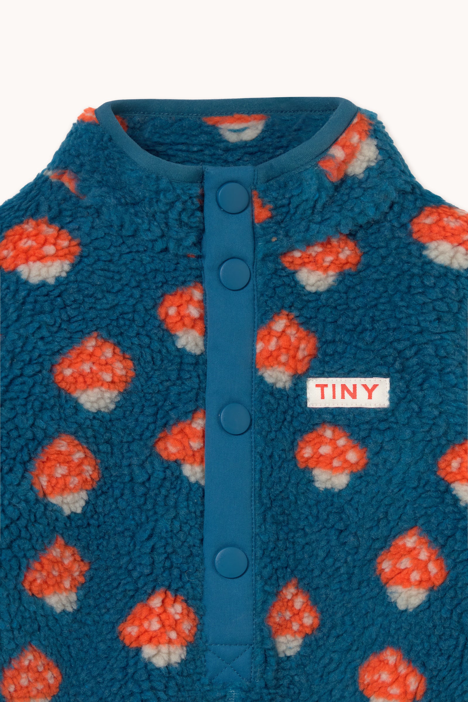 Tiny Mushrooms Sherpa One-Piece PETROL BLUE