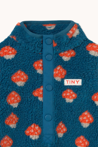 Tiny Mushrooms Sherpa One-Piece PETROL BLUE