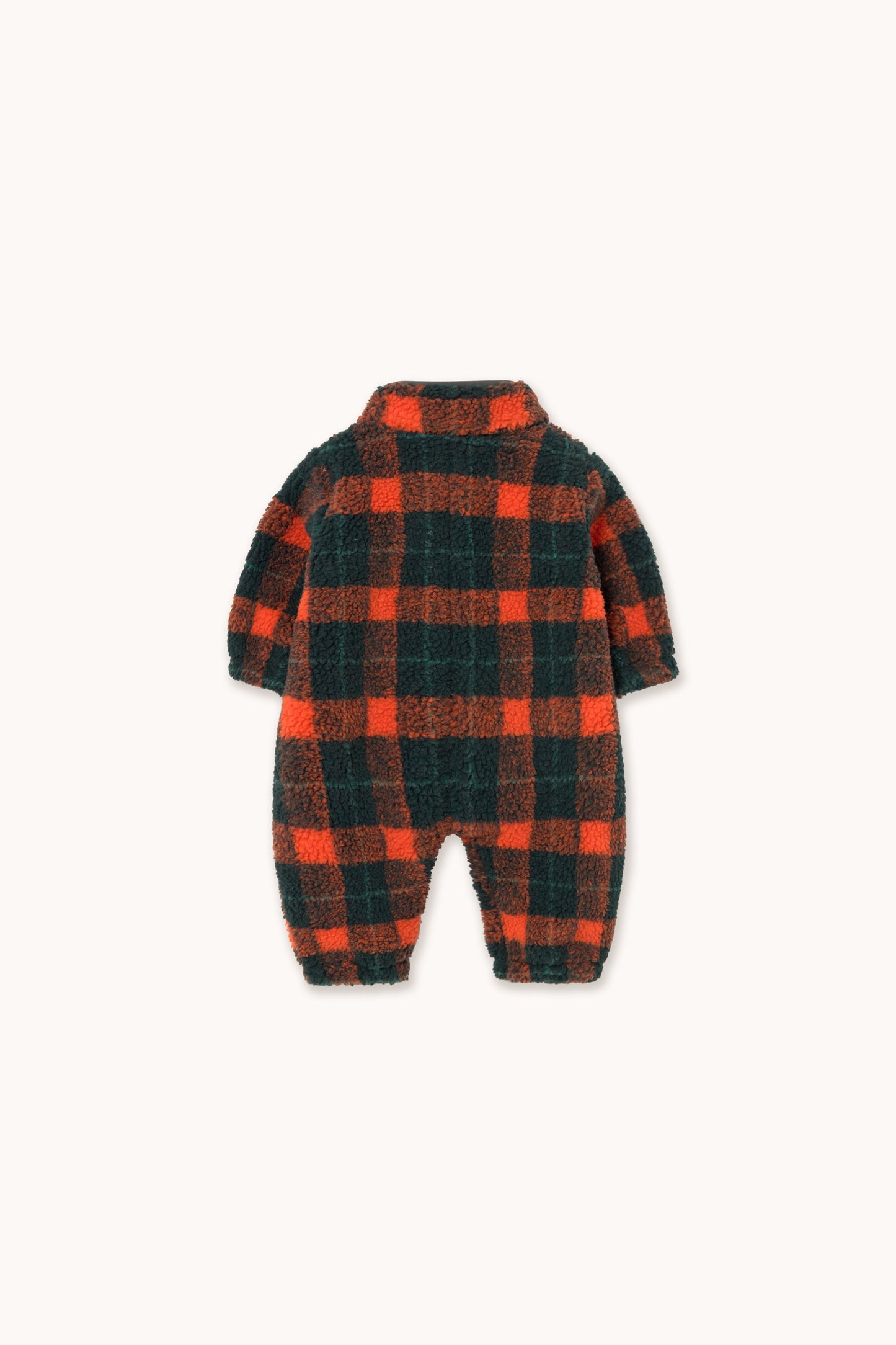 Red Check Sherpa One-Piece
