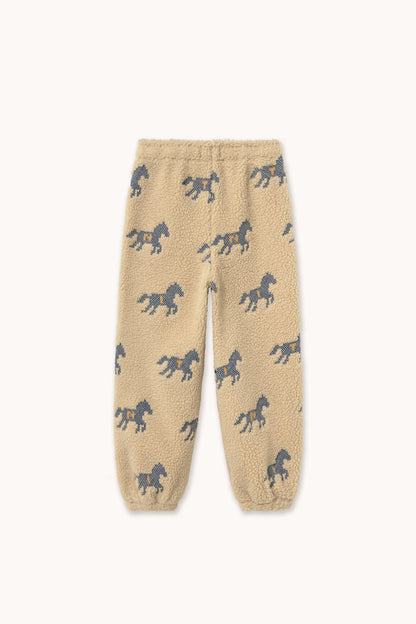 Horses Sherpa Sweatpant VANILLA