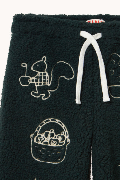 Tiny Apples Sherpa Sweatpant INK BLUE