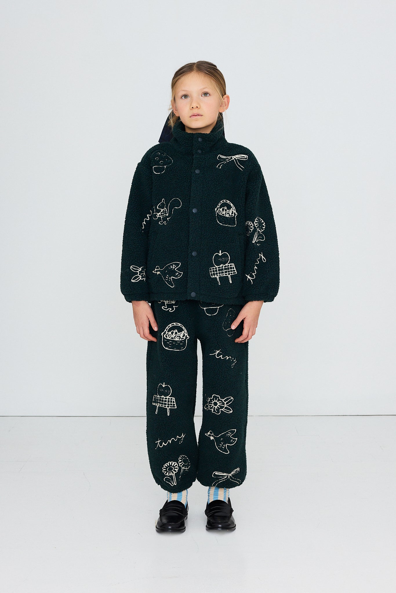 Tiny Apples Sherpa Sweatpant