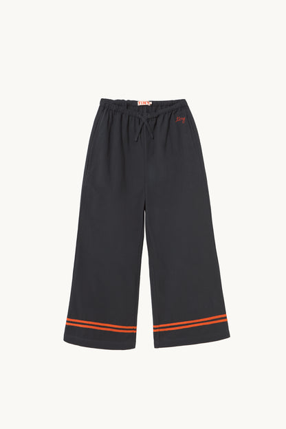 Red Stripes Woven Pant INK BLUE