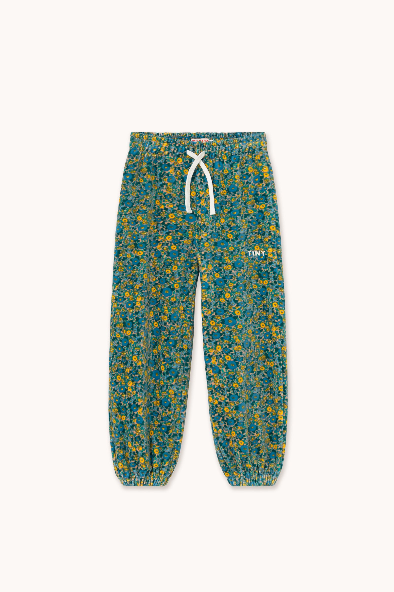 Flower Pattern Sweatpant DARK NUDE