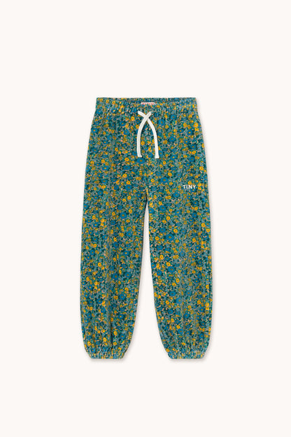 Flower Pattern Sweatpant DARK NUDE