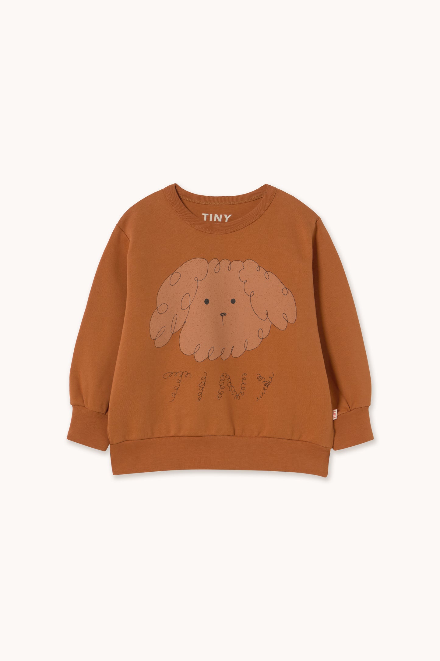 Curly Dog Graphic Sweatshirt