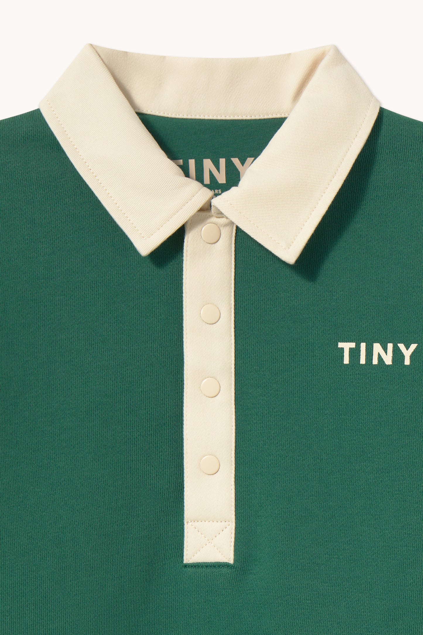 Color Block Polo Sleeve Tee