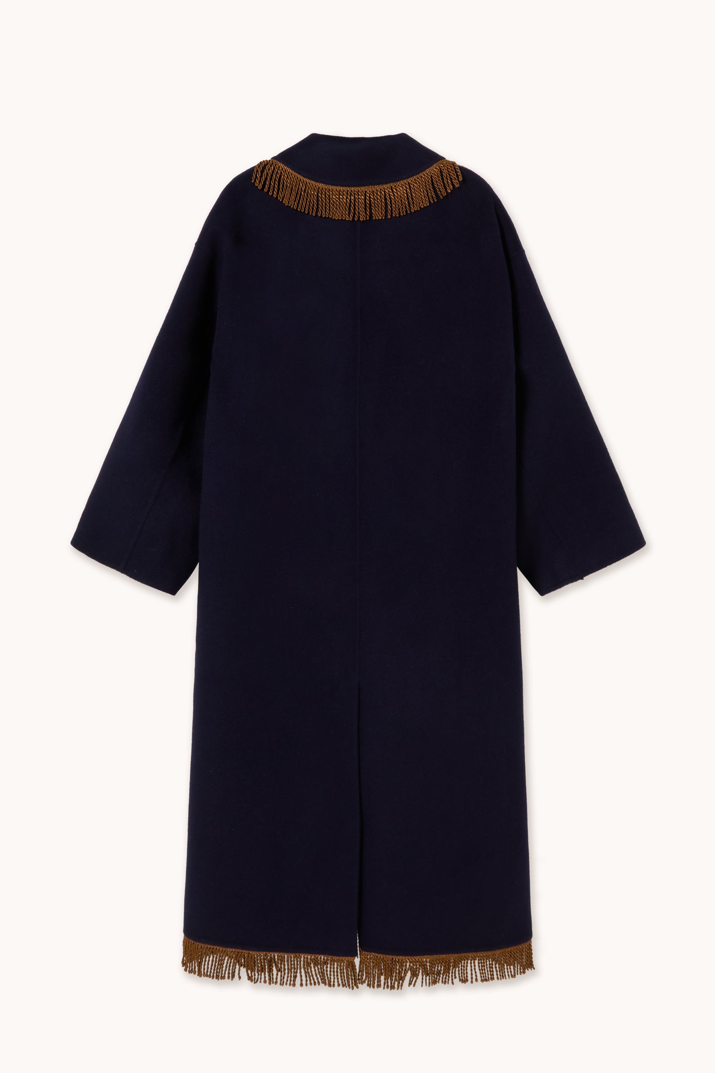 Woman Frills Long Coat