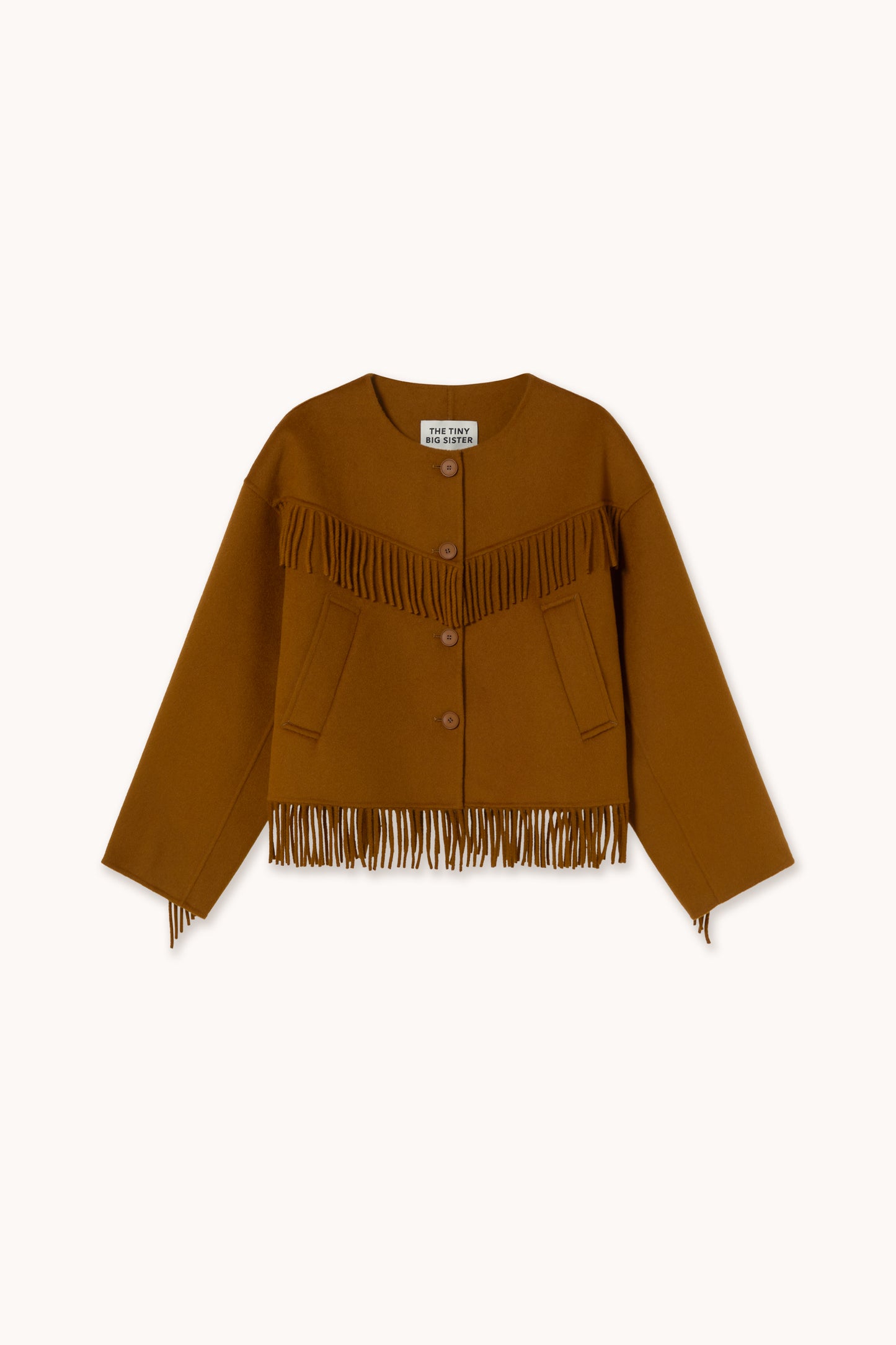 Woman Frills Short Coat