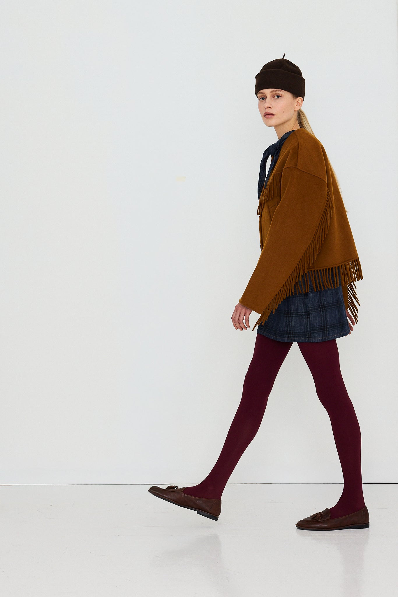 Woman Frills Short Coat