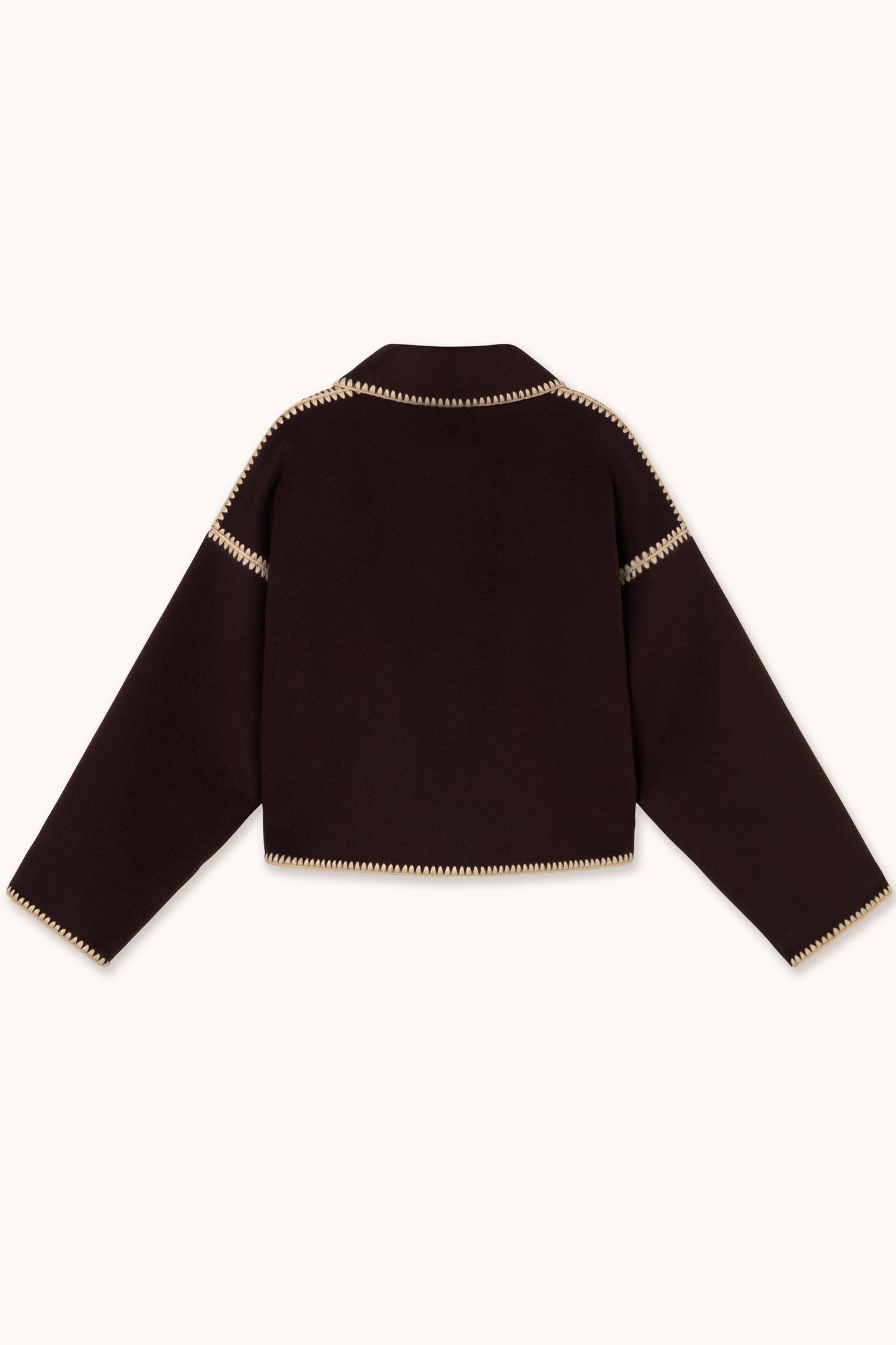 Woman Short Horses Embroidered Coat