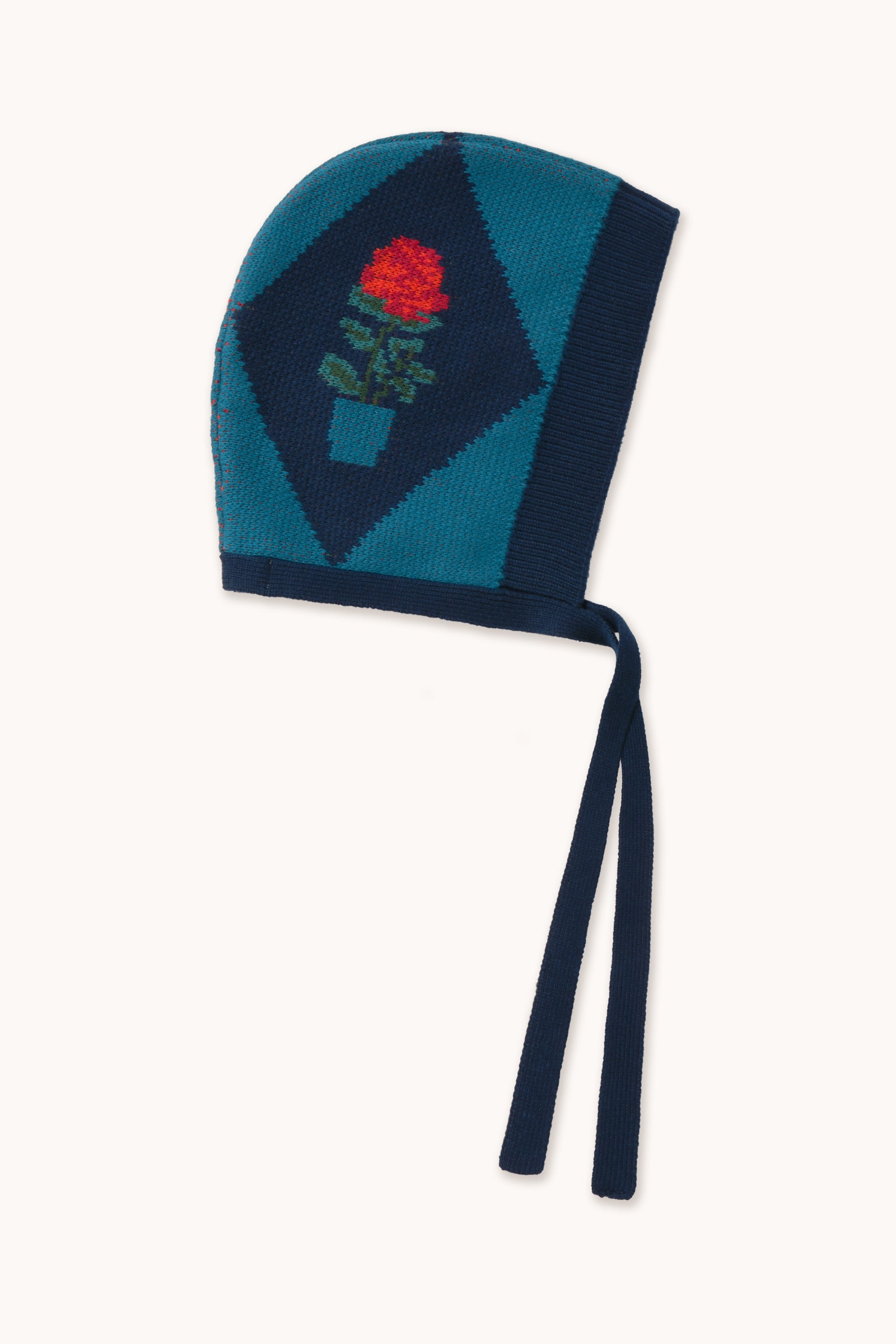 Woman Diamond Flowers Bonnet