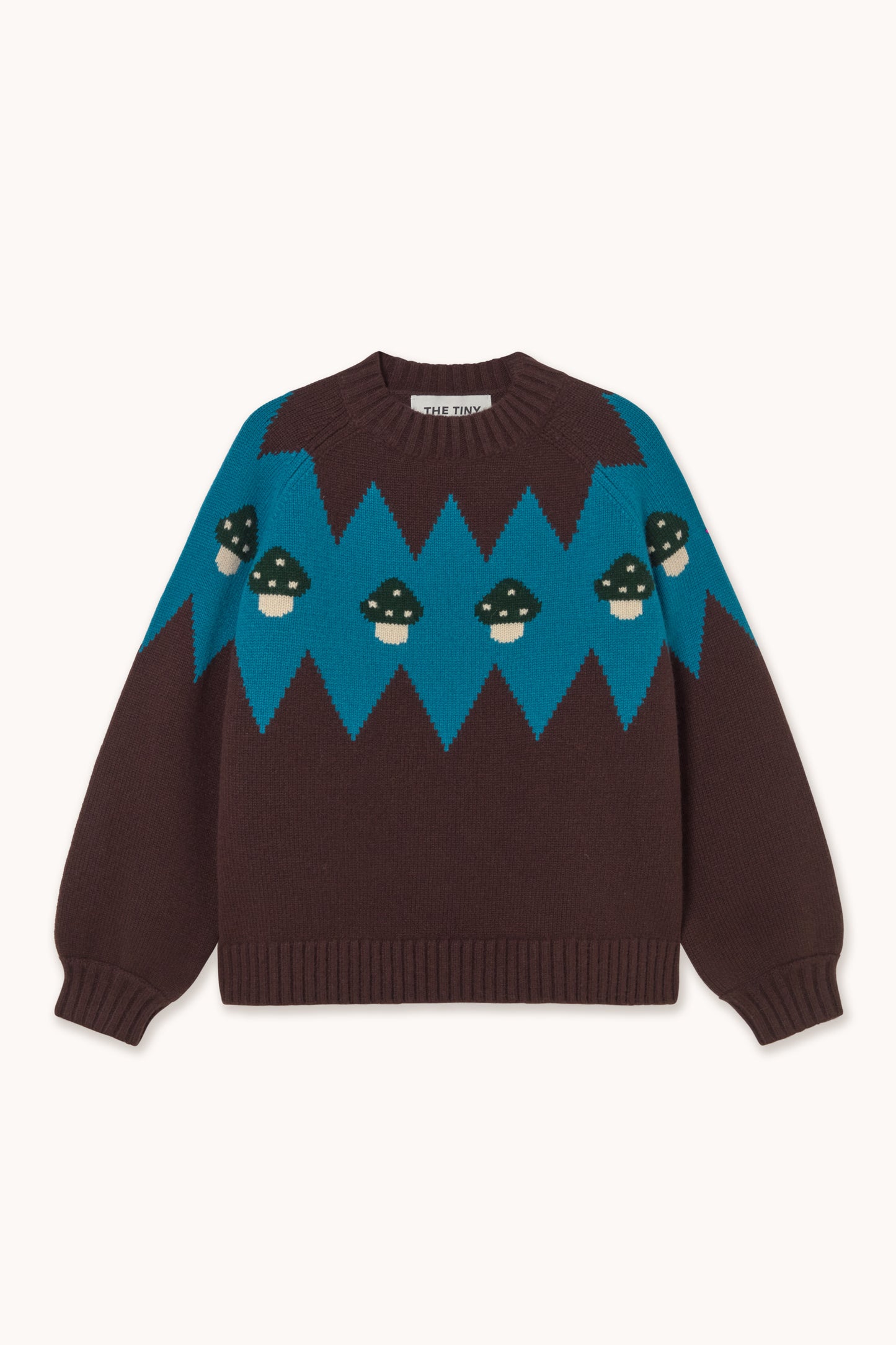 Woman Mushrooms Sweater