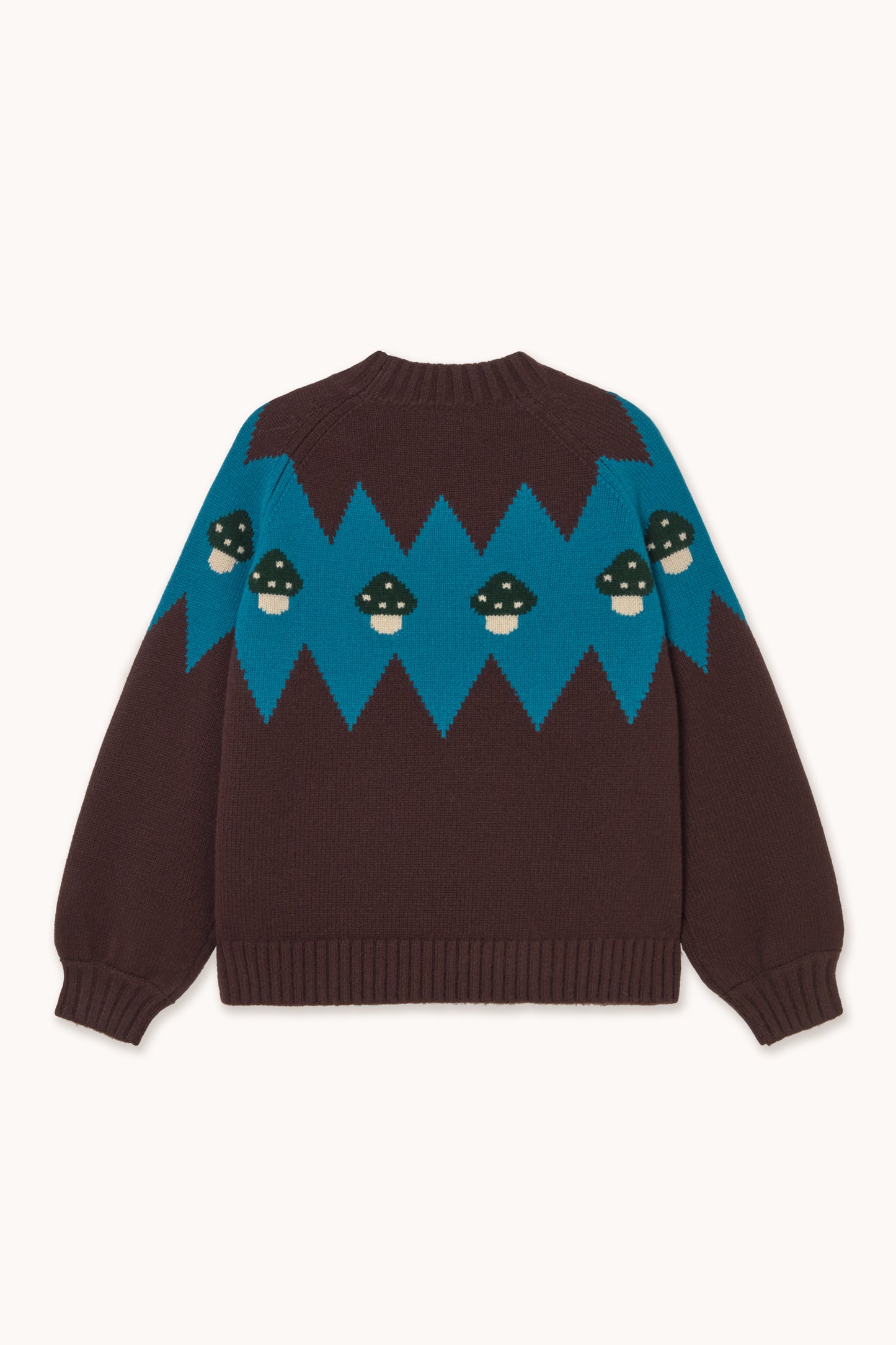 Woman Mushrooms Sweater