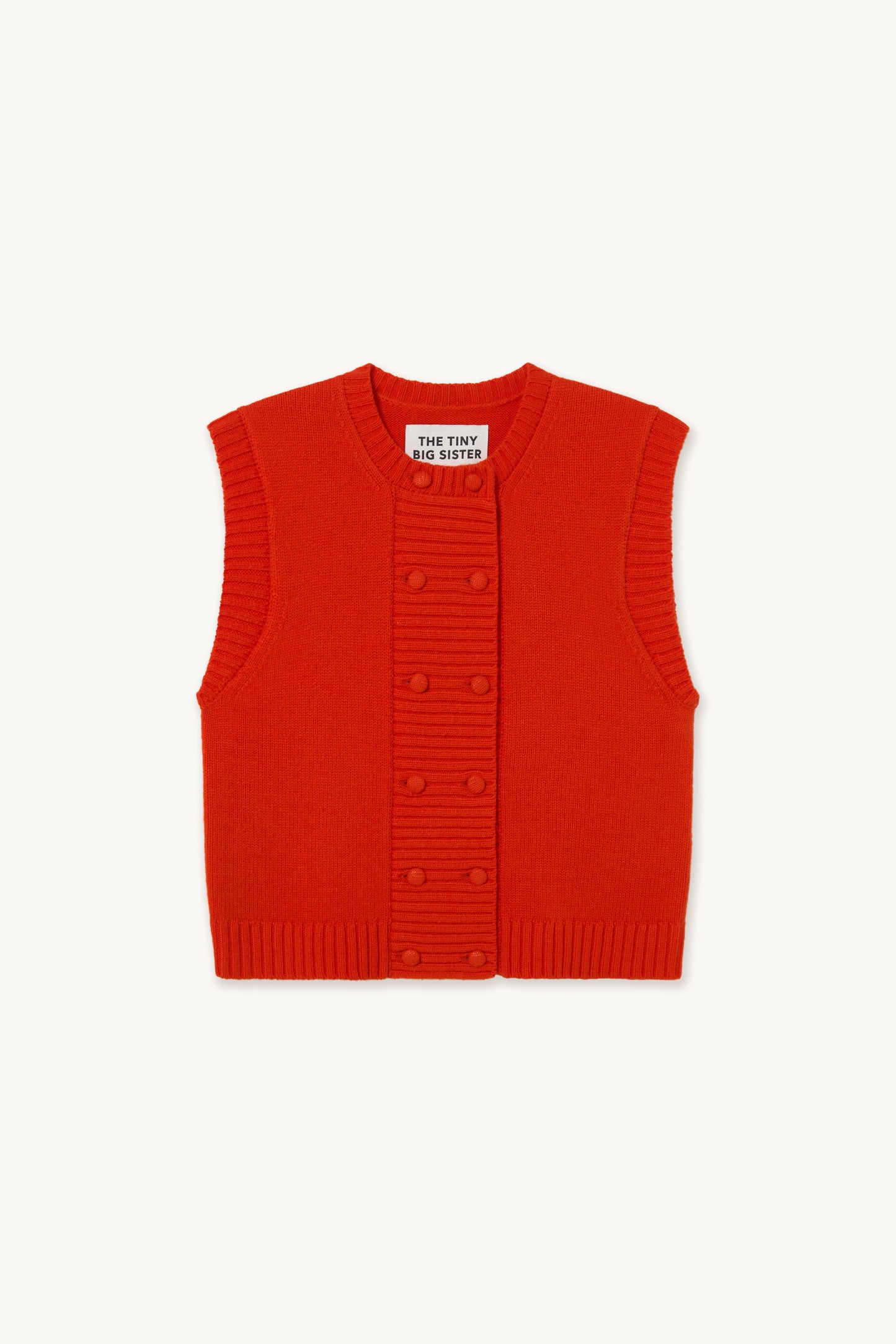 Woman Buttoned Vest