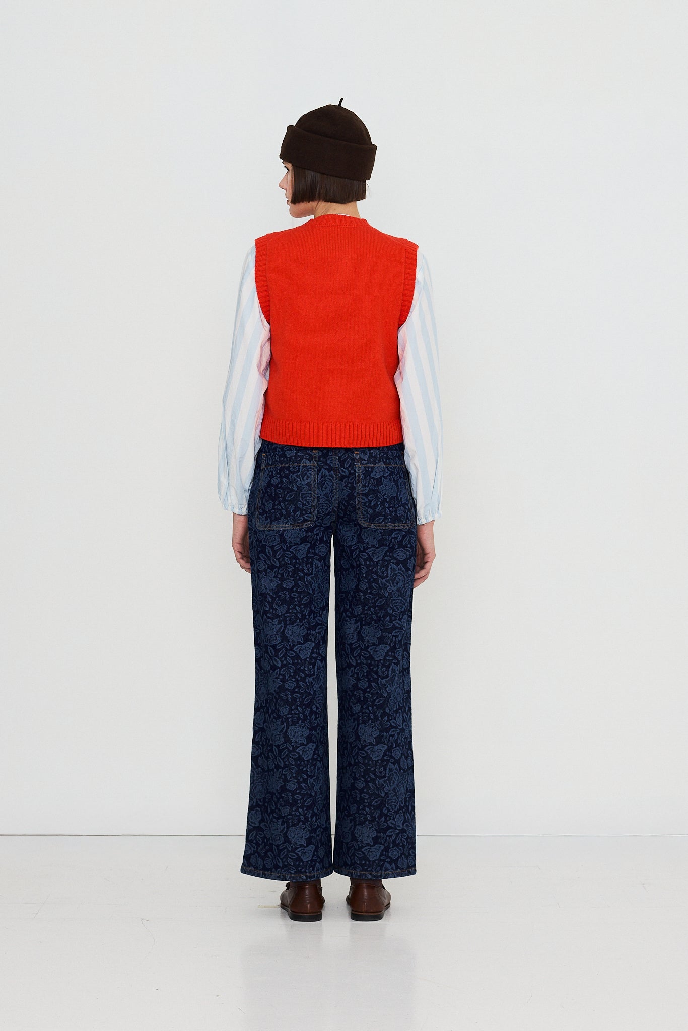 Woman Buttoned Vest