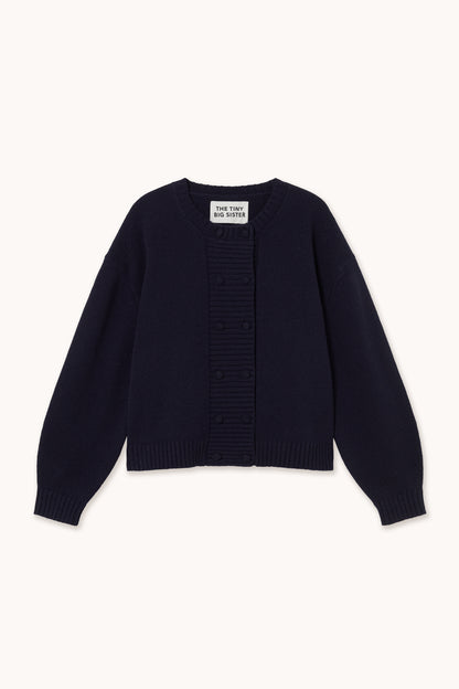 Woman Buttoned Cardigan NAVY