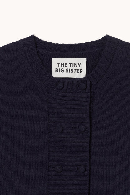 Woman Buttoned Cardigan NAVY