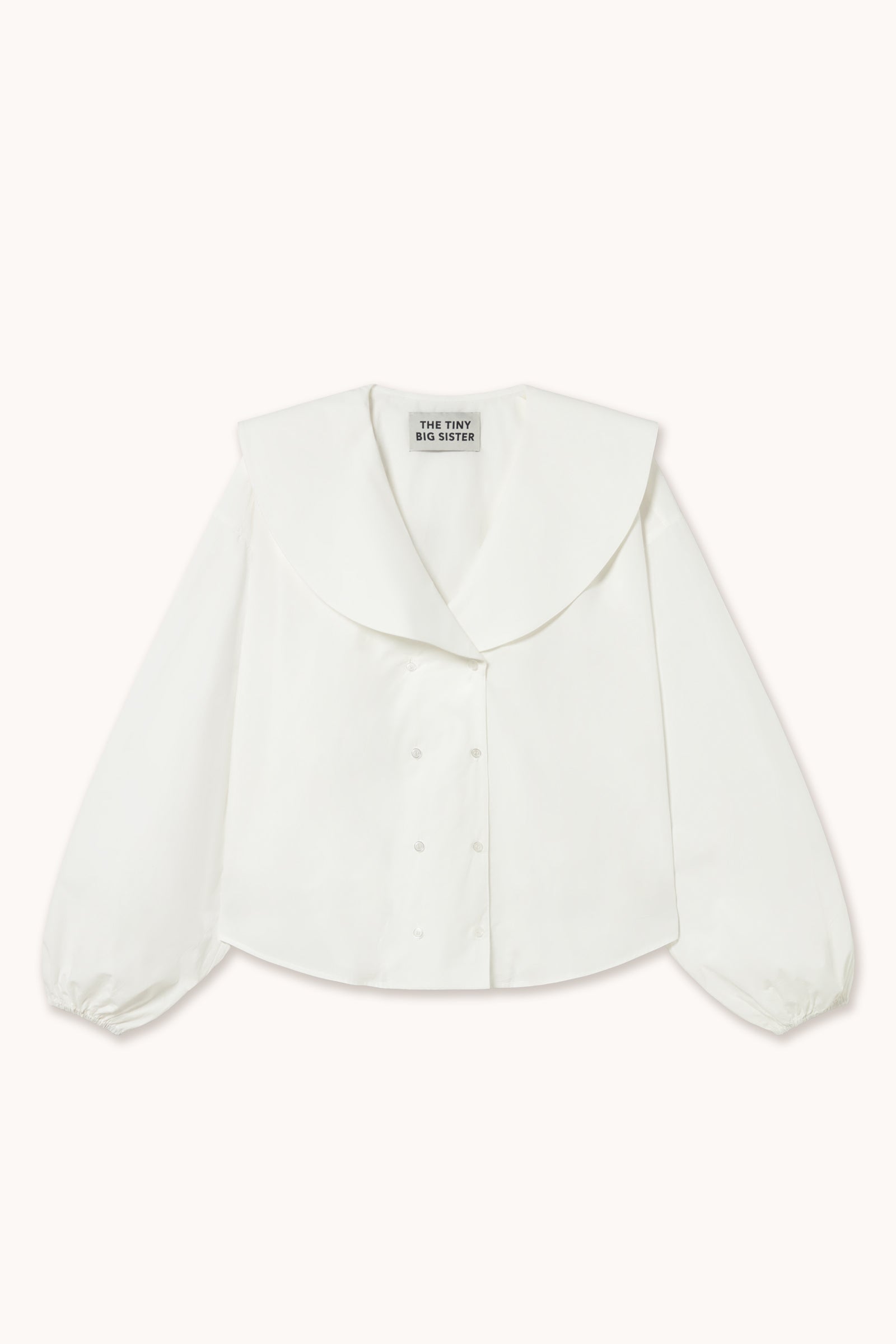 Woman Double Button Shirt OFF WHITE