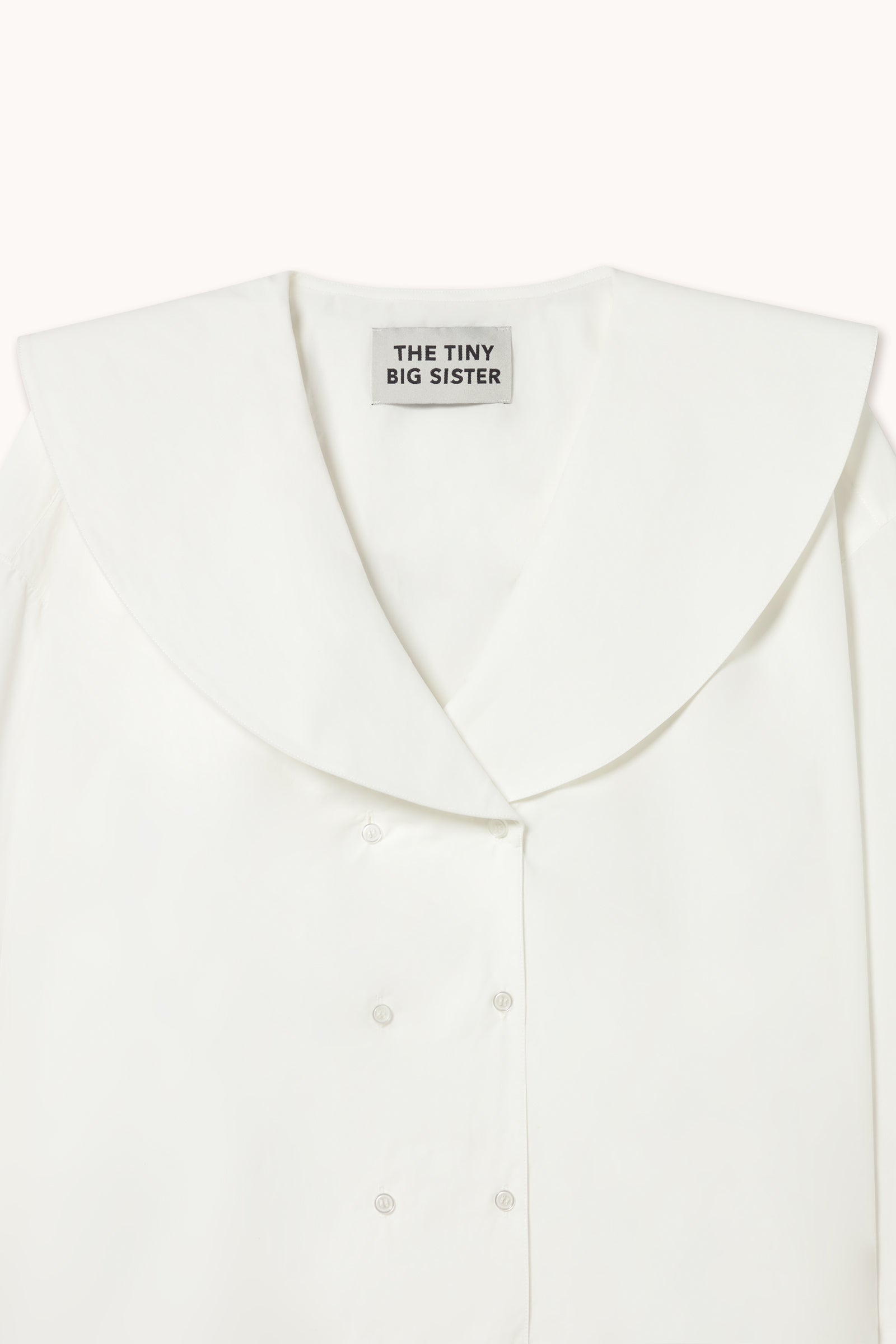 Woman Double Button Shirt OFF WHITE