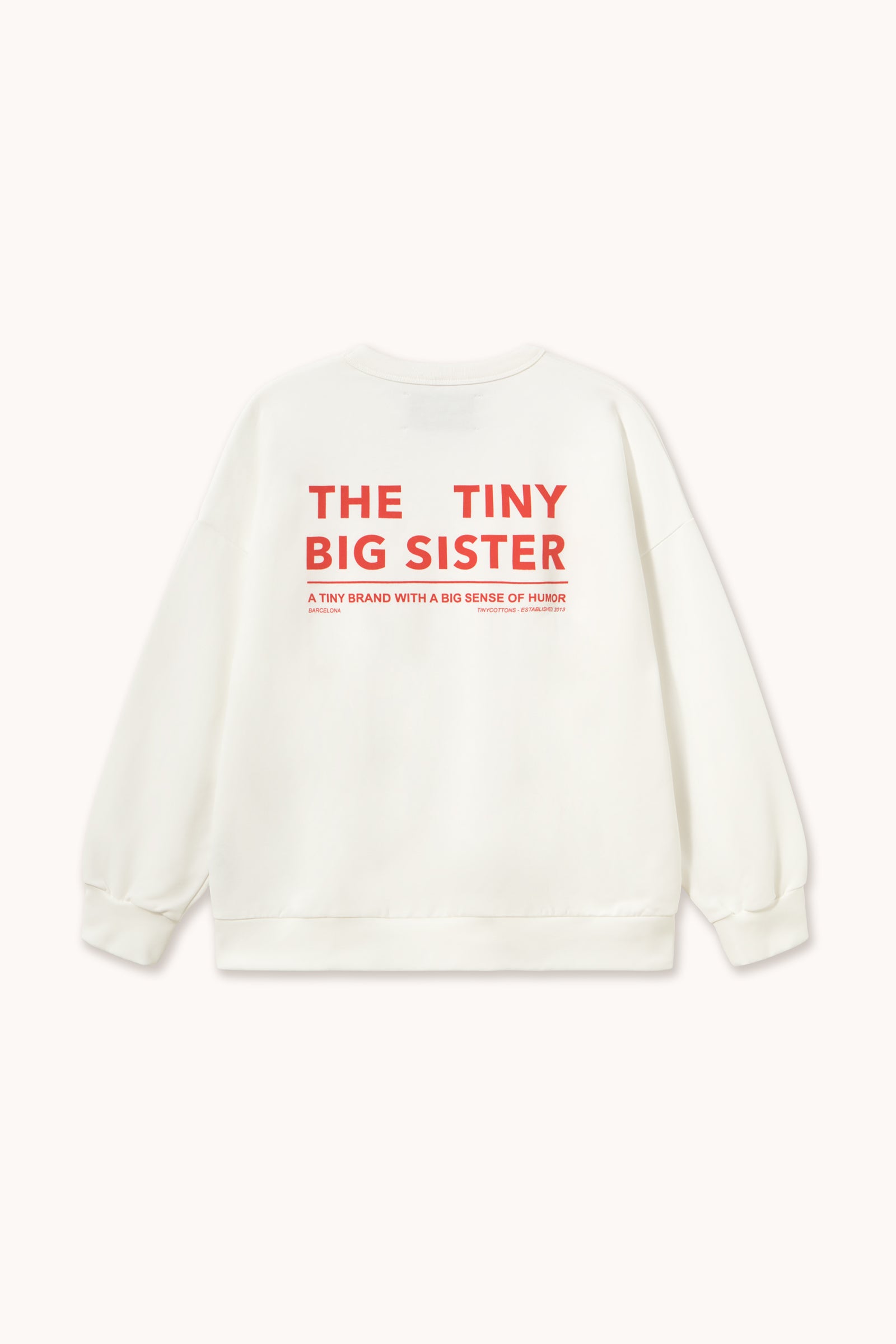 Woman Tiny Sweatshirt OFF WHITE