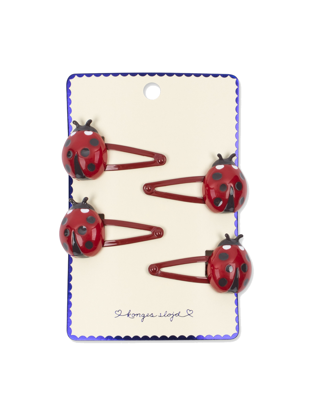 Ladybug Hair Clips 4-pack LADYBUG