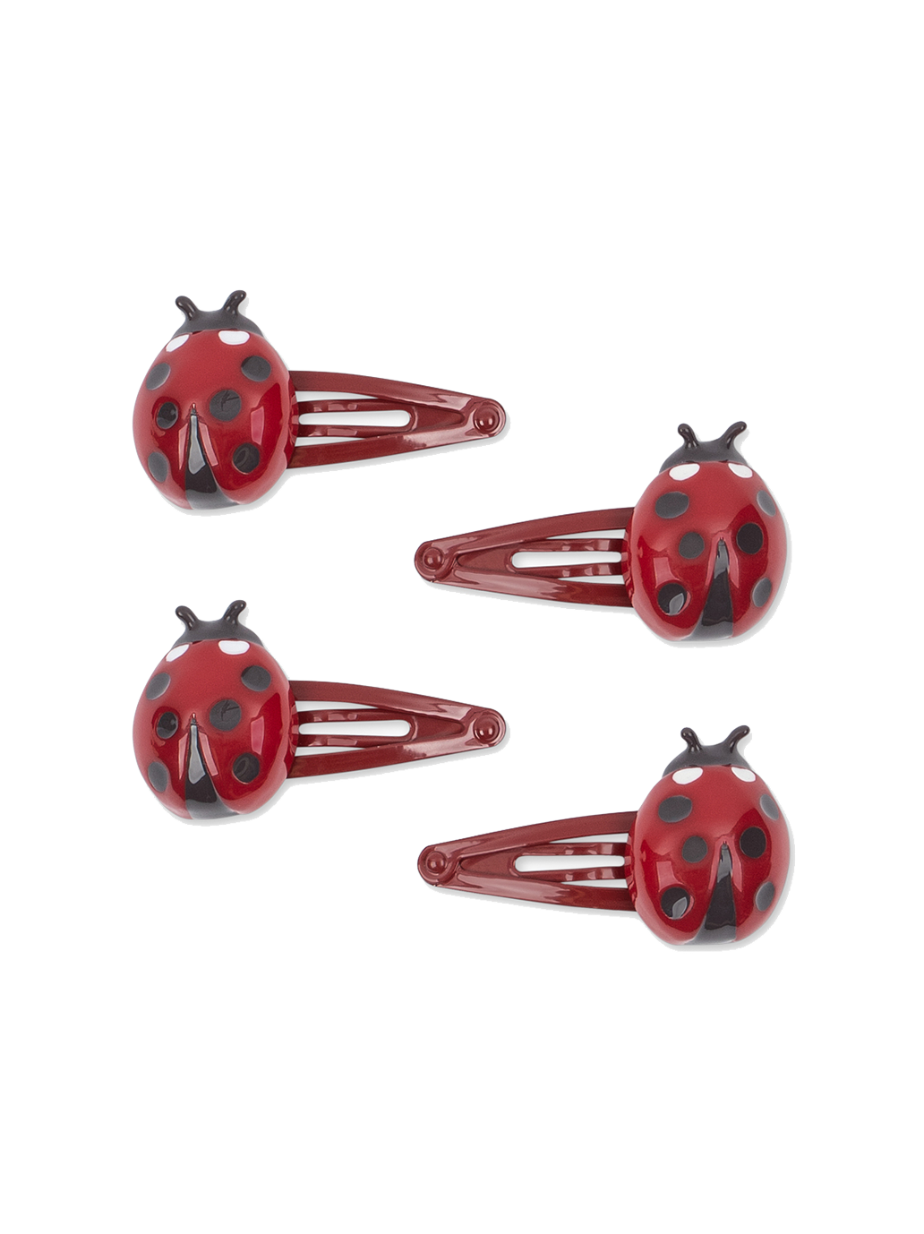 Ladybug Hair Clips 4-pack LADYBUG