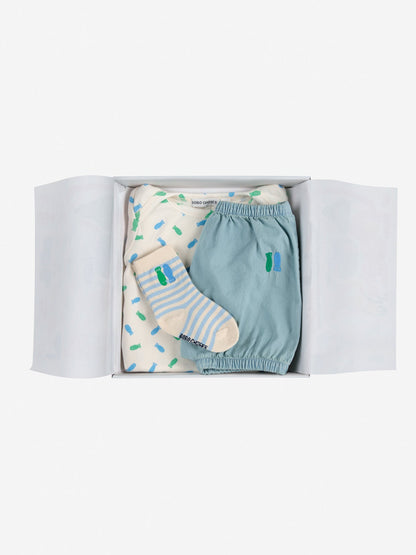 OUTLET Zestaw prezentowy Lucky Fish gift set | rozm. 1m bébé concept BÉBÉ Concept 