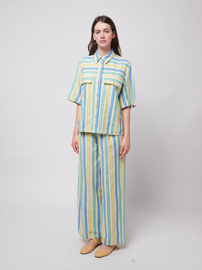 OUTLET Koszula Multicolor stripes relaxed shirt Adult | rozm. L bébé concept BÉBÉ Concept 