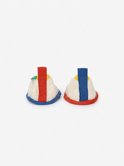 BOBO CHOSES X BINIBAMBA Booties OFFWHITE