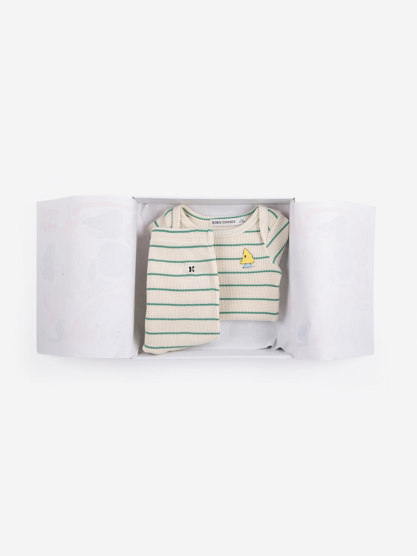 Mush Monster stripes gift set